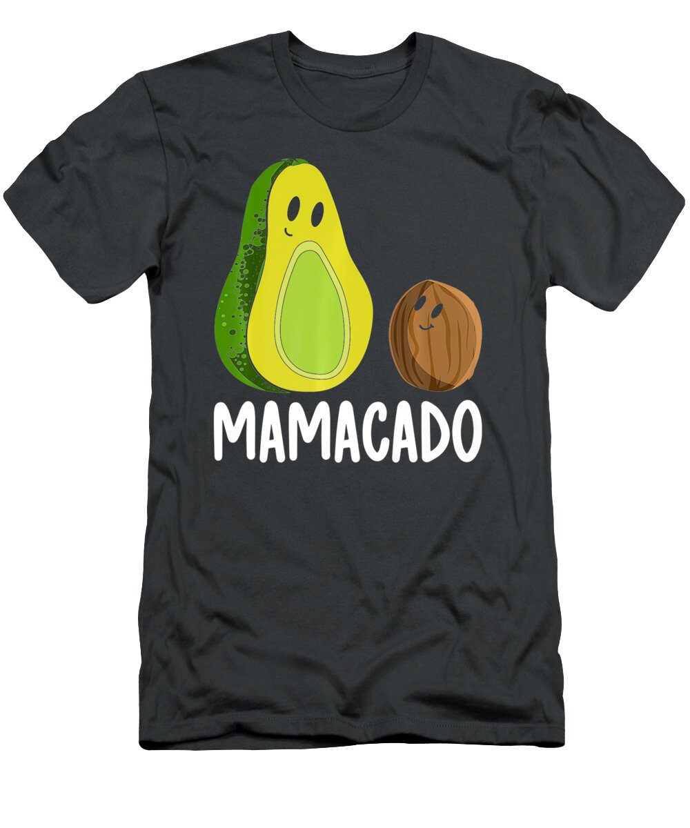 1 Mamacado Funny Avocado Seed Mothers Day Keto Handsley Nguyen T-Shirt