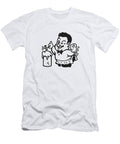 1 Man Tapping Beer and Winking Csa Images T-Shirt