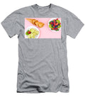 1 Matcha Green Tea Ice Cream with Waffle Cones and Fresh Fruit Overhead Flat Lay Milleflore Images T-Shirt