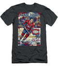 1 Maurice Richard Graffiti Poster Hockey Player NHL Sampadart Gallery T-Shirt