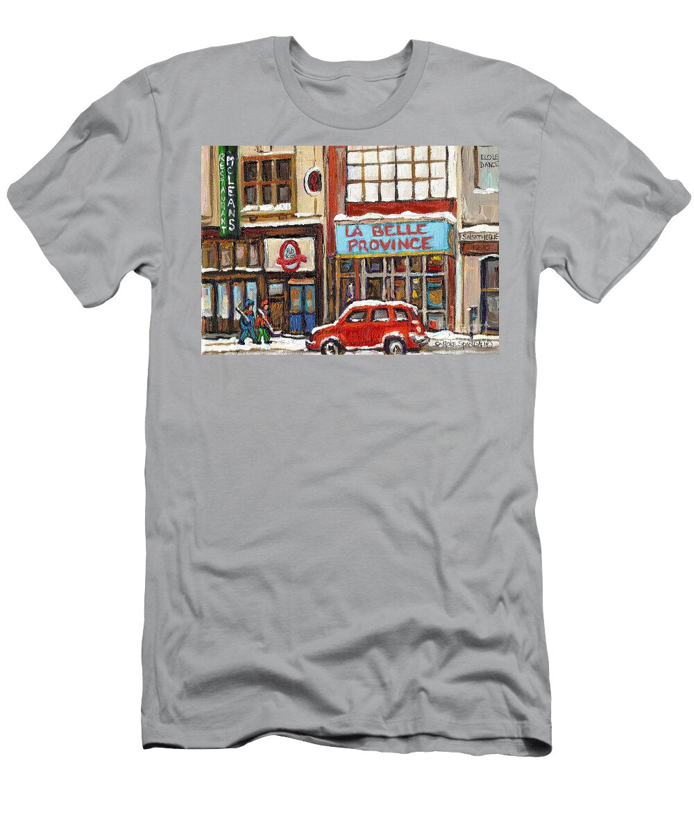1 Mcleans Irish Pub Montreal Carole Spandau T-Shirt