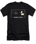 1 Michelangelo Creation of Adam Alpaca Guanaco Llama Alpaca Graphics Lab T-Shirt