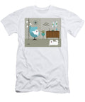 1 Mid Century Modern White Dogs Donna Mibus T-Shirt