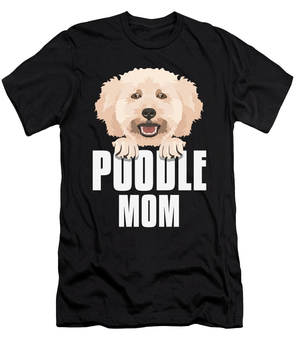 1 Miniature Poodle Mom Dog Mom Greenoptix T-Shirt