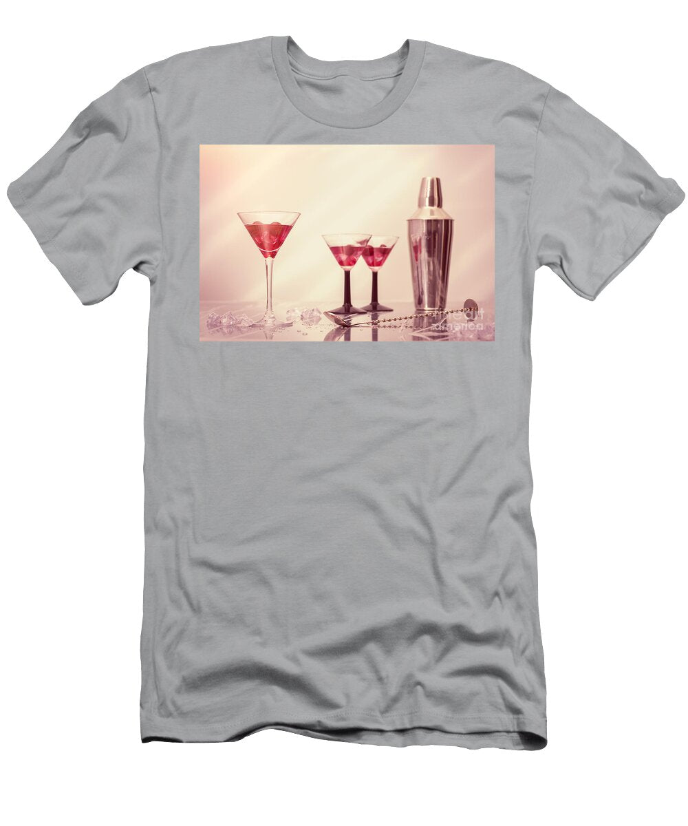 1 Mixing Cocktails Amanda and Christopher Elwell T-Shirt