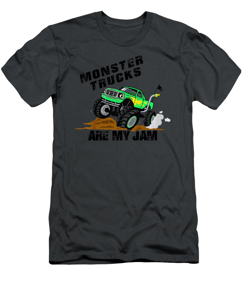 1 Monster Trucks Are My Jam Anh Nguyen T-Shirt