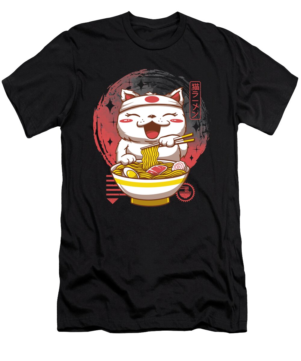 1 Neko Ramen Moria Hane T-Shirt