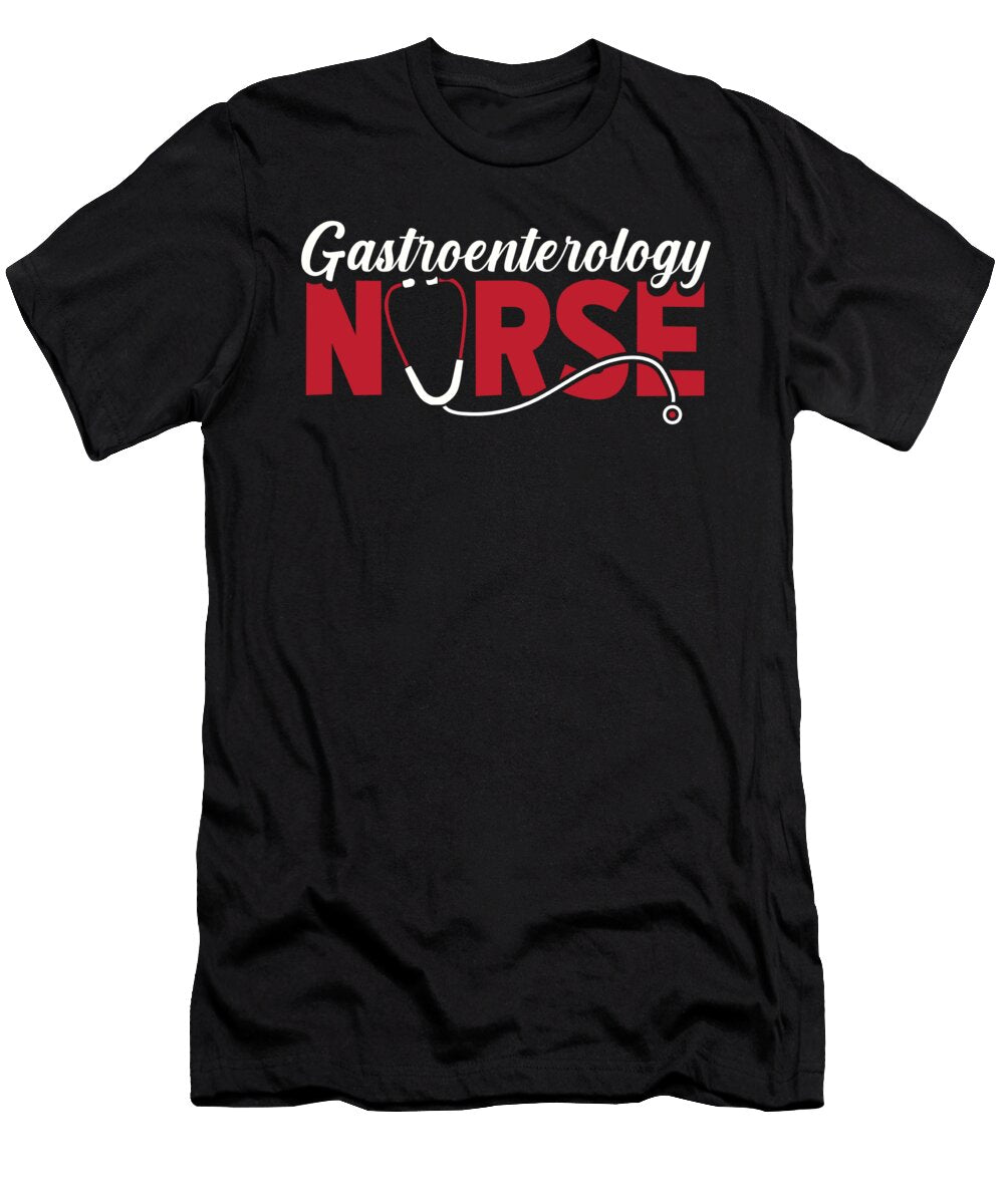 1 Nurse Hospital Caretaker Nursing Gastroenterology Nurse Crazy Squirrel T-Shirt