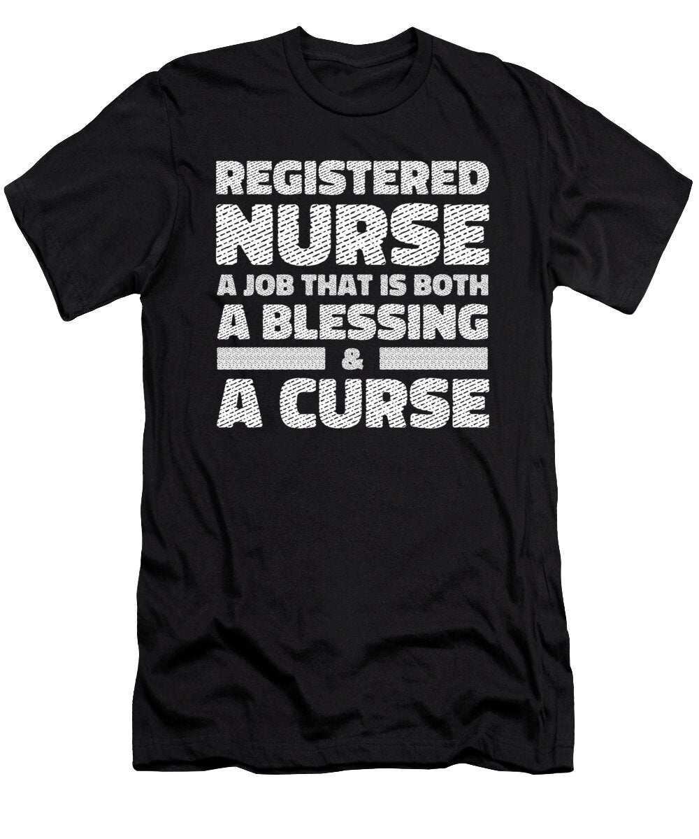 1 Nursing Caretaker Hospital Registered Nurse Crazy Squirrel T-Shirt