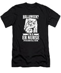 1 Nursing Halloween Hospital Caretaker Emergency Nurse Crazy Squirrel T-Shirt