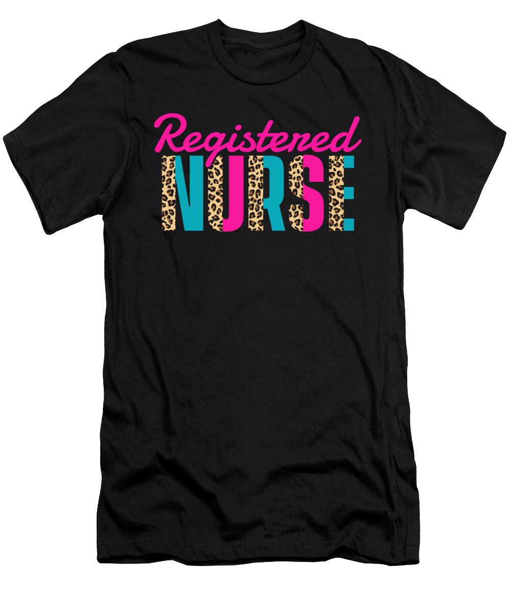 1 Nursing Hospital Caretaker Registered Nurse Crazy Squirrel T-Shirt