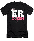 1 Nursing Queen Caretaker Hospital Emergency Nurse Crazy Squirrel T-Shirt
