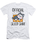 1 Official Sleep Siberian Husky Dog Puppy Florian Dold Art T-Shirt