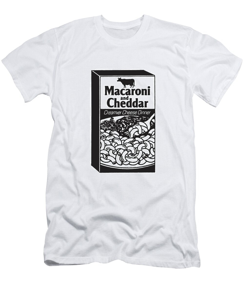 1 Package of Macaroni and Cheddar Dinner Csa Images T-Shirt
