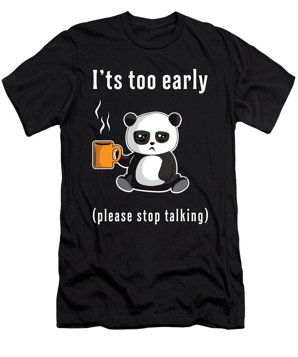 1 Panda Bear Cute Animal Pandas Paw Funny Gift Idea Tshirtconcepts Marvin Poppe T-Shirt