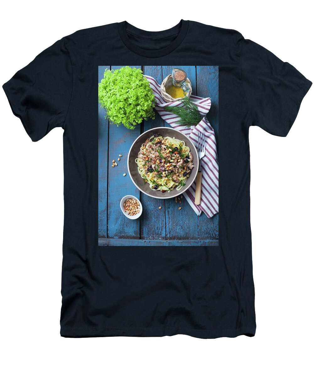 1 Pasta with Mackerel and Pine Nuts By Svetlana Imagineisle Svetlana Imagineisle T-Shirt