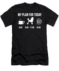1 Pet Poodle Dog Puppy My Plan for Today Lukas Davis T-Shirt