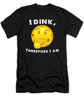 1 Pickleball Funny I Dink Therefore I Am Lance Gambis Art T-Shirt