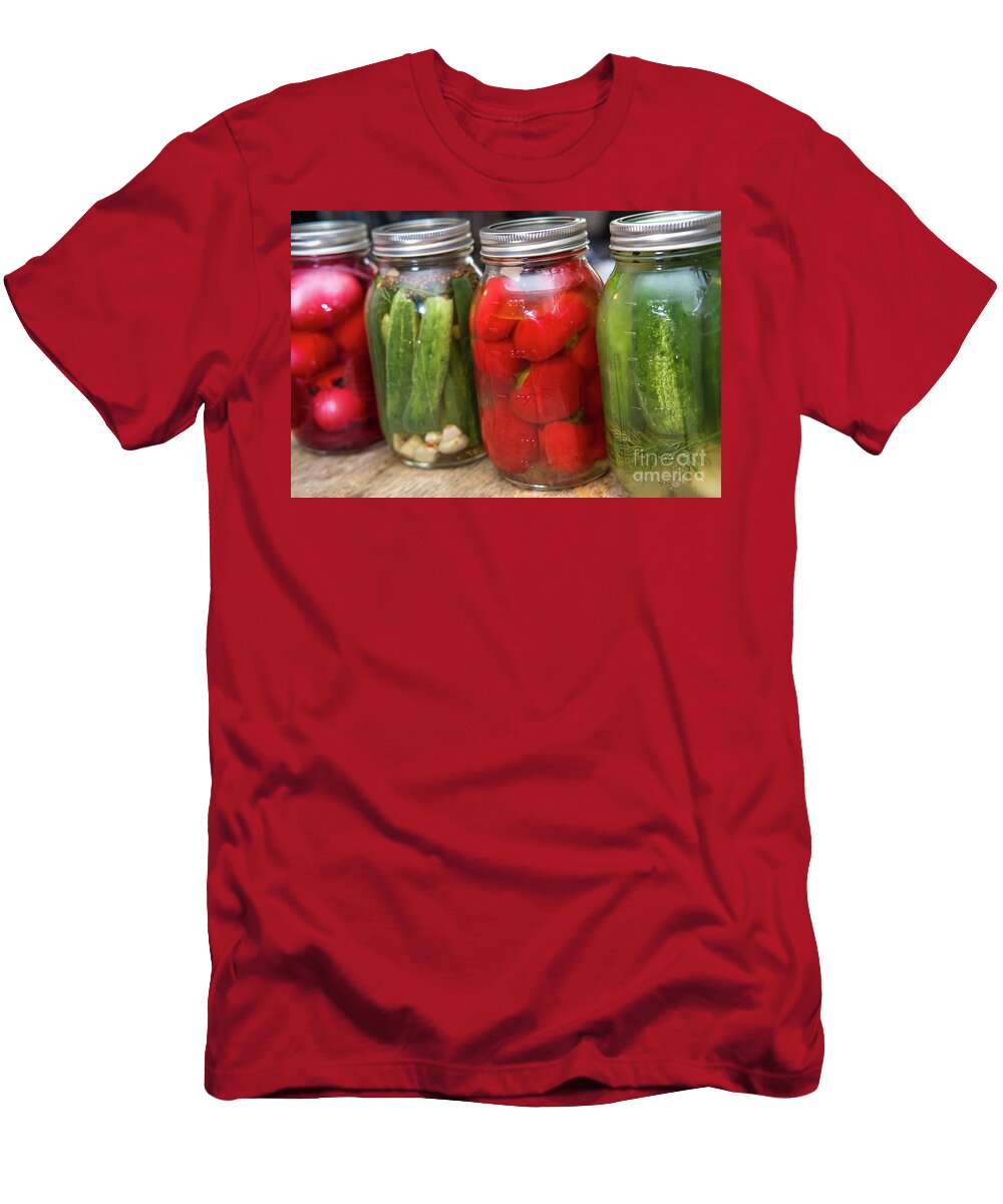 1 Pickled Eggs Peppers Cucumbers Ezume Images T-Shirt