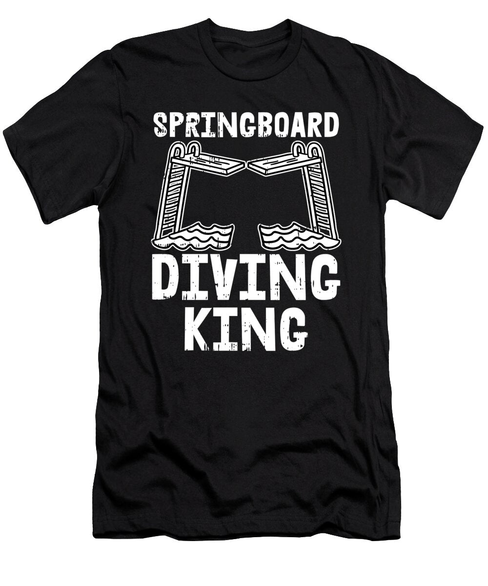 1 Platform Diver King Springboard Diving Crazy Squirrel T-Shirt