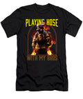 1 Playing Hose with My Bros Funny Fireman Firefighter Maximus Designs T-Shirt