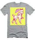 1 Poodle Carrying an Umbrella Csa Images T-Shirt