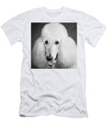 1 Portrait of a Standard Poodle Dog Panoramic Images T-Shirt