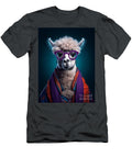 1 Portrait of Alpaca Surreal Cinematic Minimalist By Asar Studios Celestial Images T-Shirt
