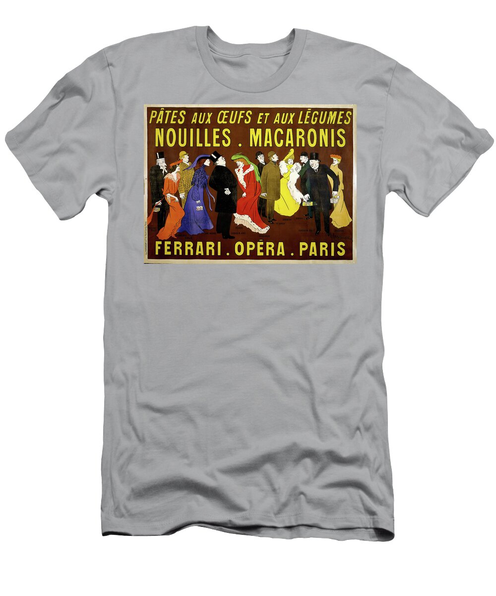1 Poster for Noodles and Pasta Leonetto Cappiello T-Shirt