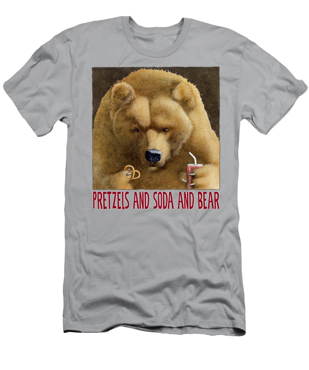 1 Pretzels and Soda and Bear Will Bullas T-Shirt