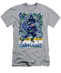 1 Quinn Hughes Graffiti Poster Hockey Player NHL Sampadart Gallery T-Shirt