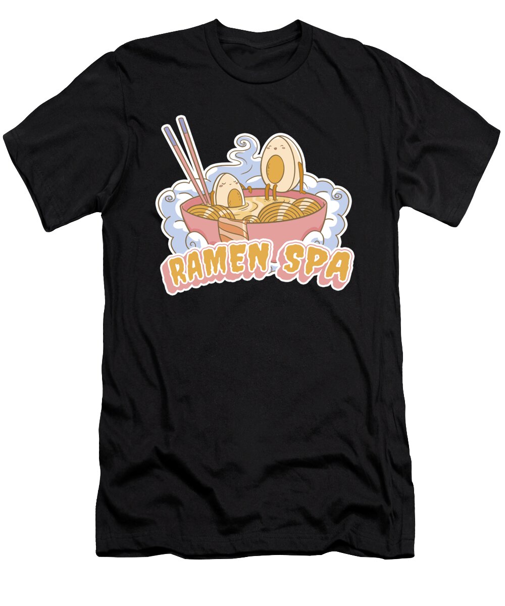 1 Ramen Japanese Noodles Crazy Squirrel T-Shirt