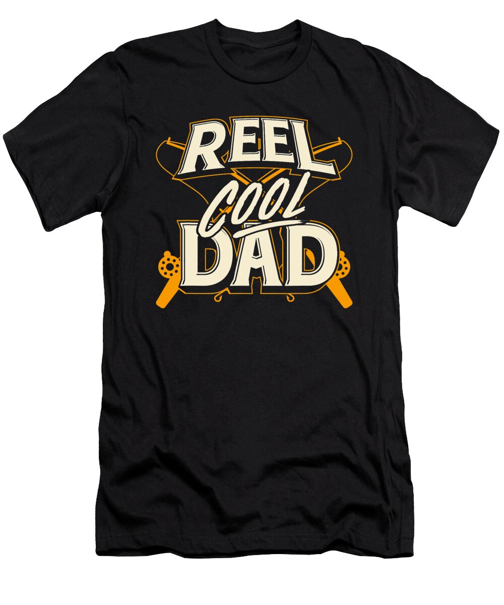 1 Reel Cool Dad Fishing Dad Fathers Day Gift for Fishermen Dhbubble T-Shirt