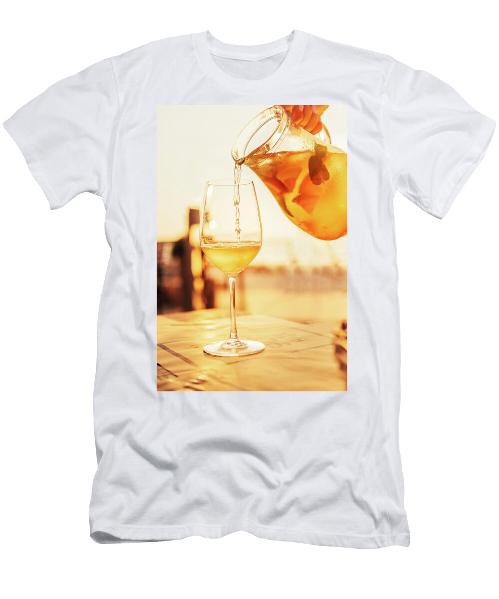 1 Refreshing White Sangria Anna Denisova T-Shirt