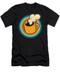 1 Retro Coffee Barista Cafe Roasting Roaster Vintage Coffee Crazy Squirrel T-Shirt