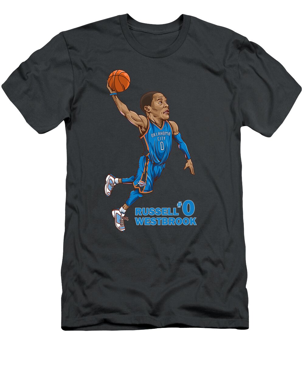 1 Russel Westbrook Audrey Daluz T-Shirt