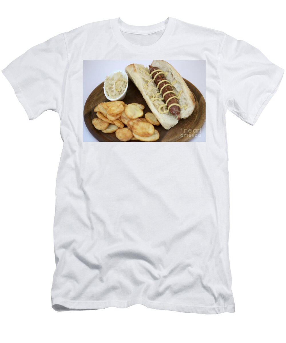 1 Sausages with Sauerkraut Photostock Israel T-Shirt