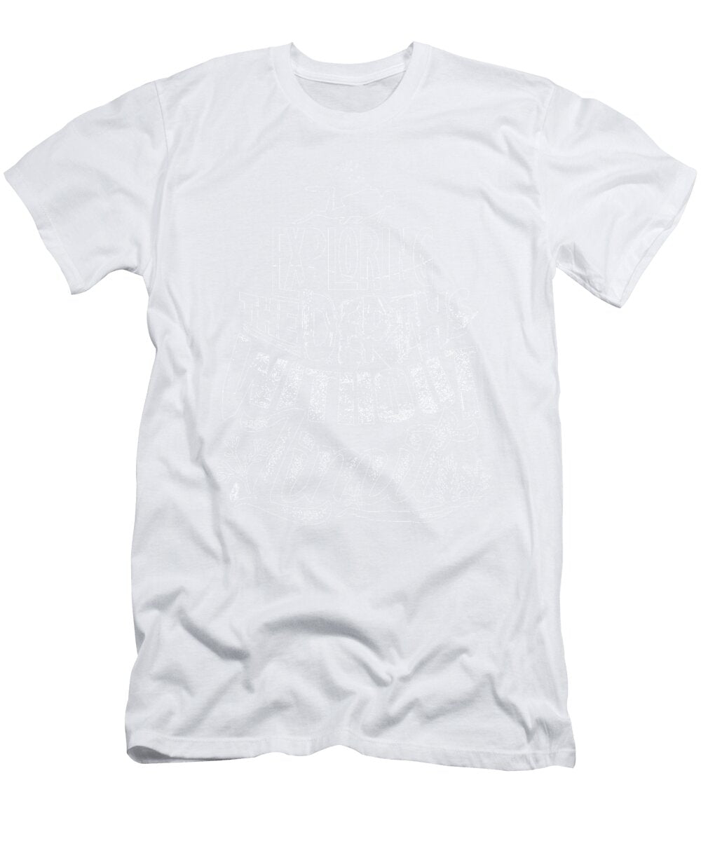 1 Scuba Diver Explore Depths Without Limit Kanig Designs T-Shirt