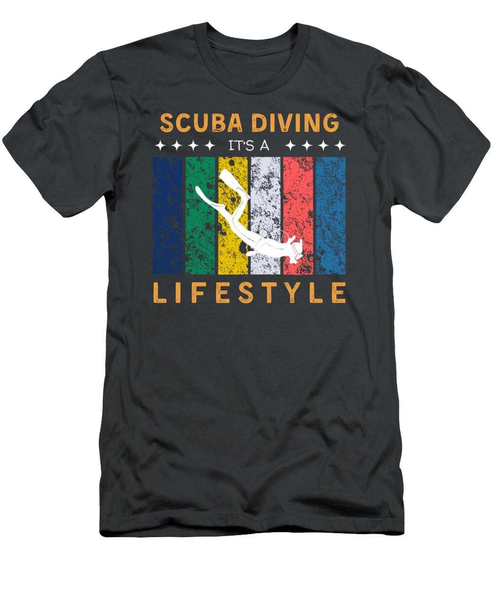 1 Scuba Diving Its a Lifestyle Funny Awesome Store T-Shirt