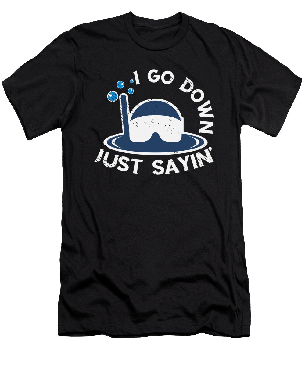1 Scuba Diving Snorkeling Diving Enthusiast Toms Store T-Shirt