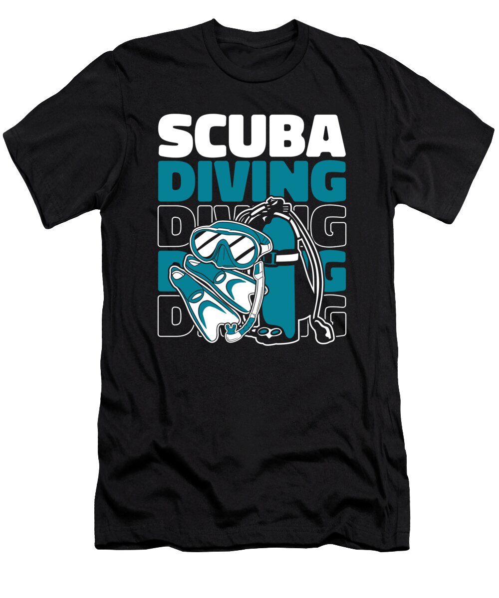 1 Scuba Diving Underwater Technical Sport Diving Scuba Diver Graphics Lab T-Shirt