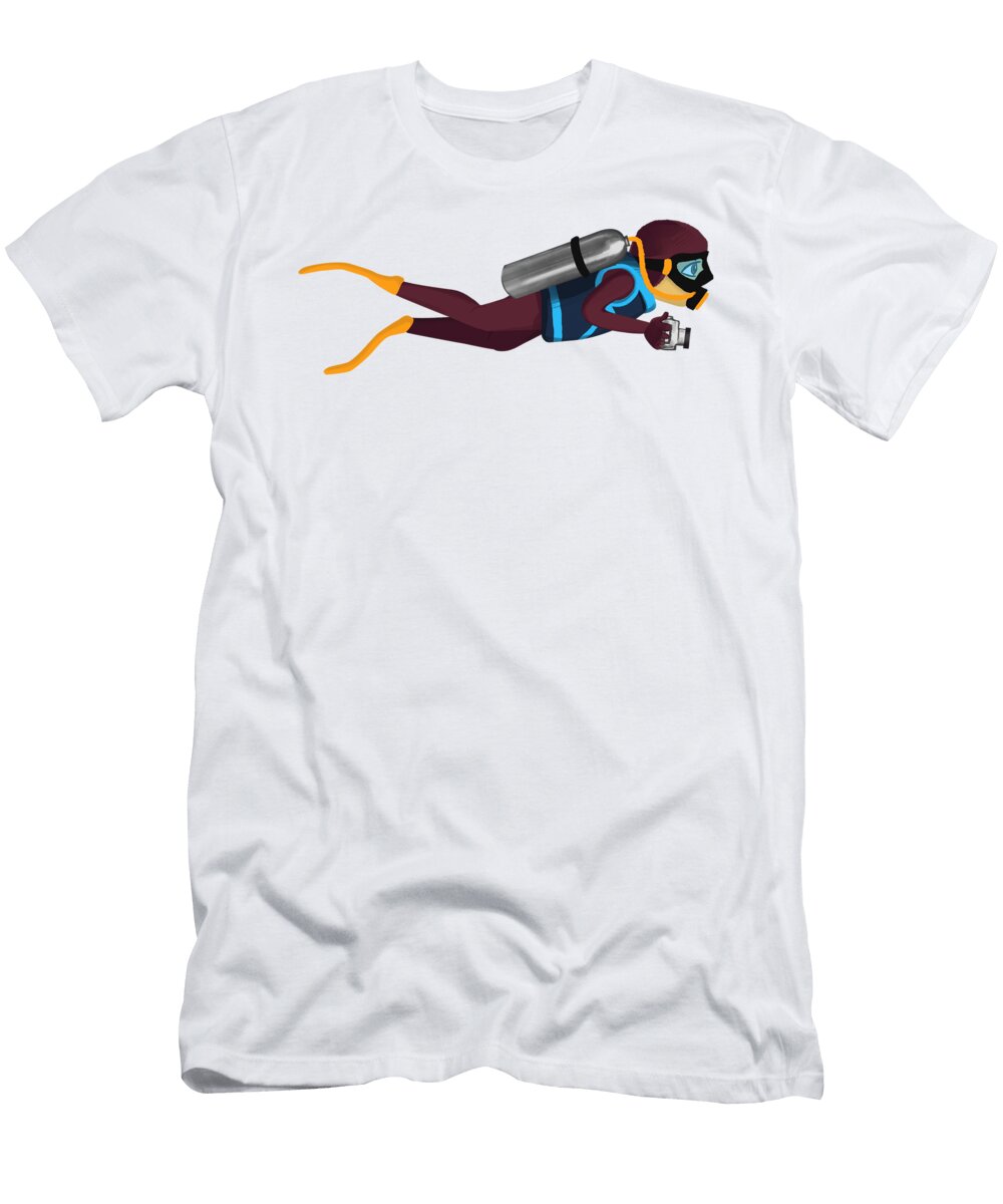 1 Scuba Yum Cae T-Shirt
