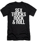 1 Sex Trucks Rock N Roll Sexy Truck Driver Gift Haselshirt T-Shirt
