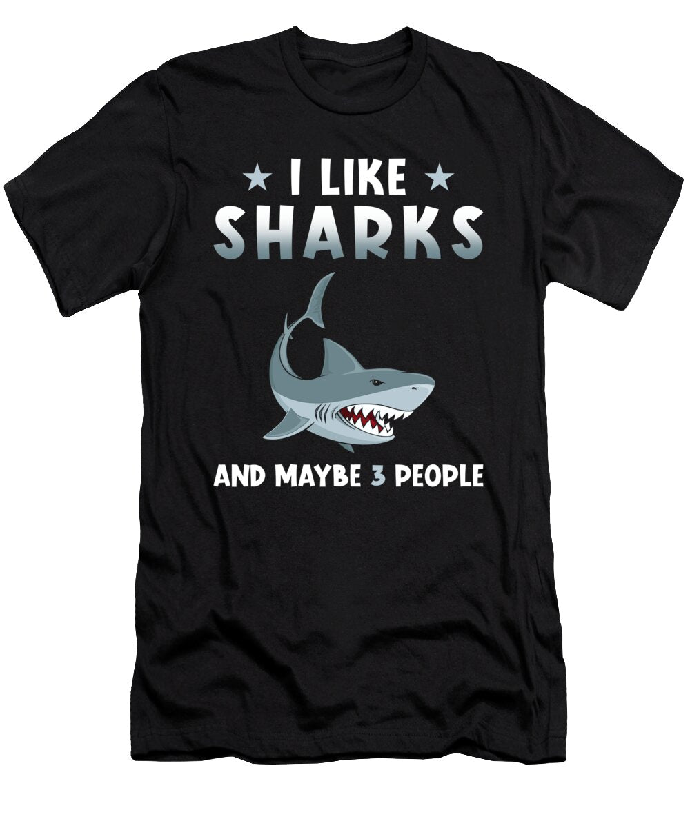 1 Shark Saying Funny Manuel Schmucker T-Shirt