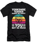 1 Siberian Husky Makes Me Happy You Not So Much Licensed Art T-Shirt