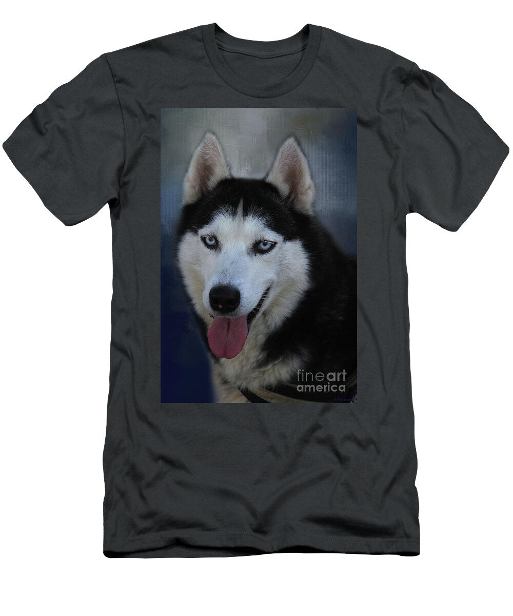 1 Siberian Husky Portrait Eva Lechner T-Shirt