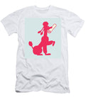 1 Silhouette of a Poodle Csa Images T-Shirt