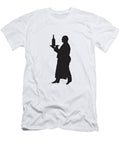 1 Silhouette of a Server Carry a Tray Csa Images T-Shirt