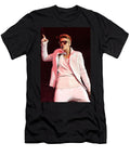 1 Singer Justin Bieber Front Row Photographs T-Shirt