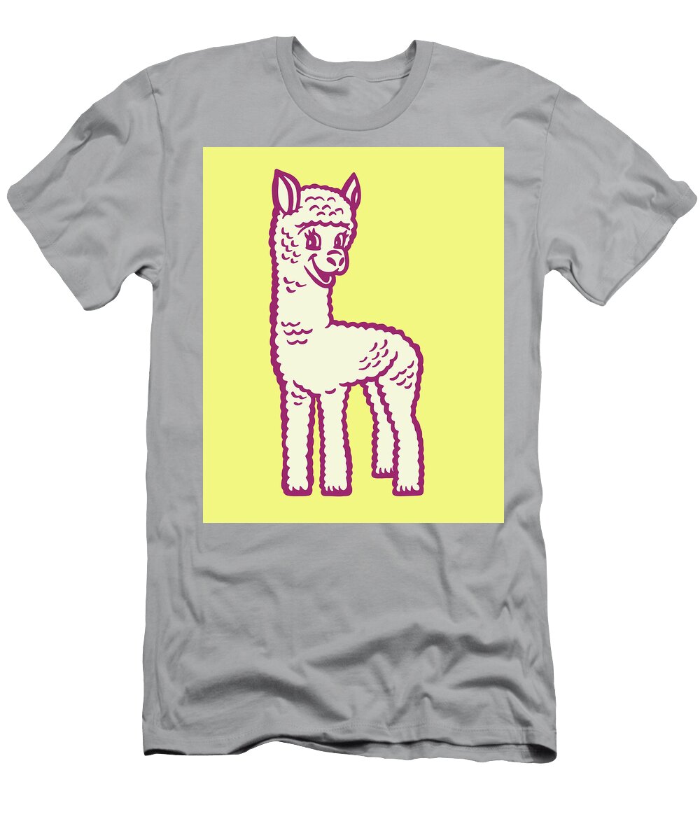1 Smiling Alpaca Csa Images T-Shirt